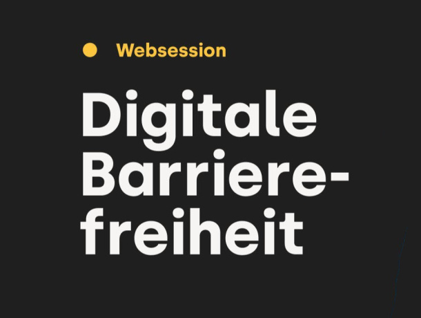 Websession Digitale Barrierefreiheit